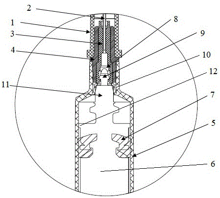 一種開(kāi)窗針座式安全自毀注射器的制造方法附圖