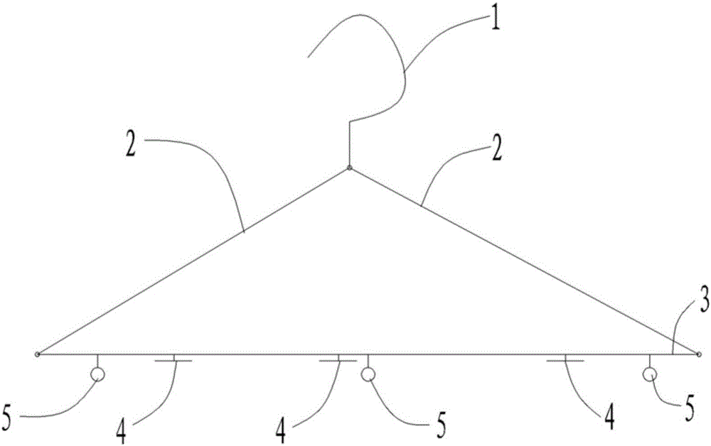 多功能活動(dòng)衣架的制作方法附圖