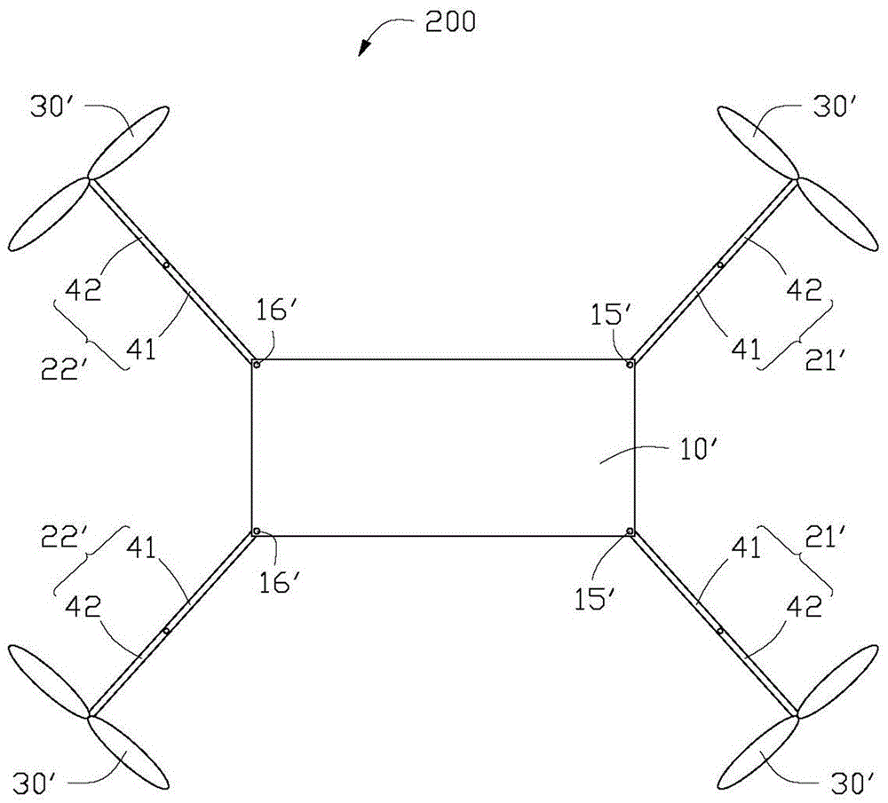 無人飛行器的機架及無人飛行器的制造方法附圖