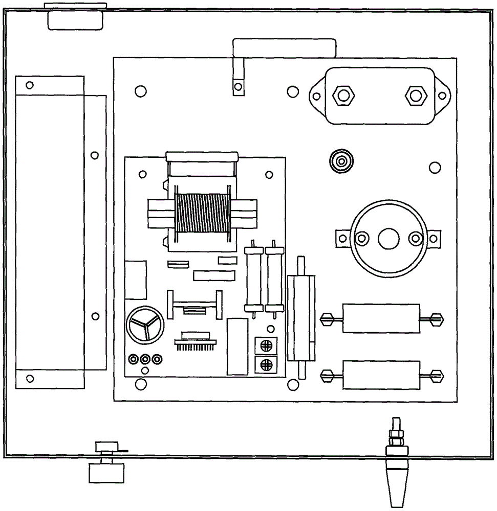 直流電弧發(fā)生器布局結(jié)構(gòu)的制作方法附圖