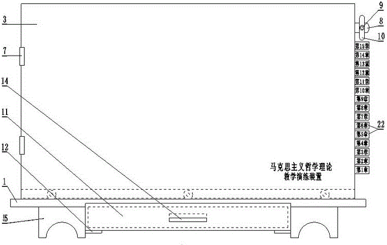 馬克思主義哲學理論教學演練裝置的制造方法附圖
