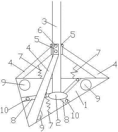 一種三角固定柱的制作方法附圖