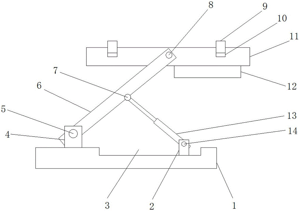 一種藝術(shù)設(shè)計(jì)用便攜式制圖桌的制作方法附圖