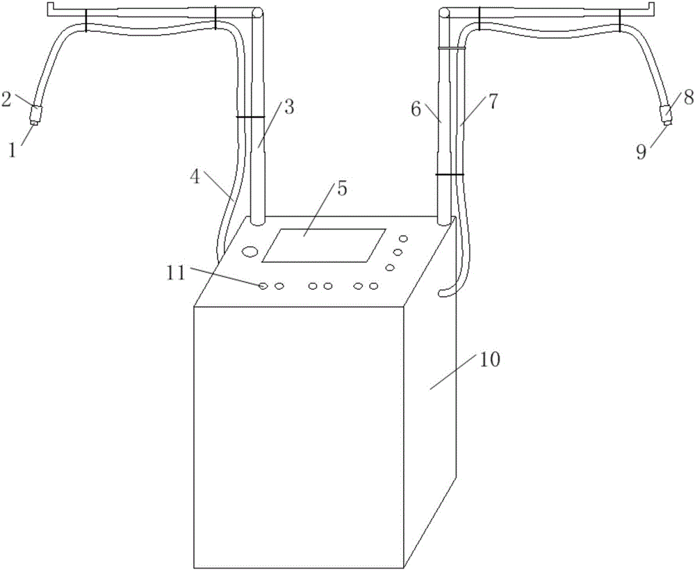 一種經(jīng)絡(luò)理療儀的制作方法附圖