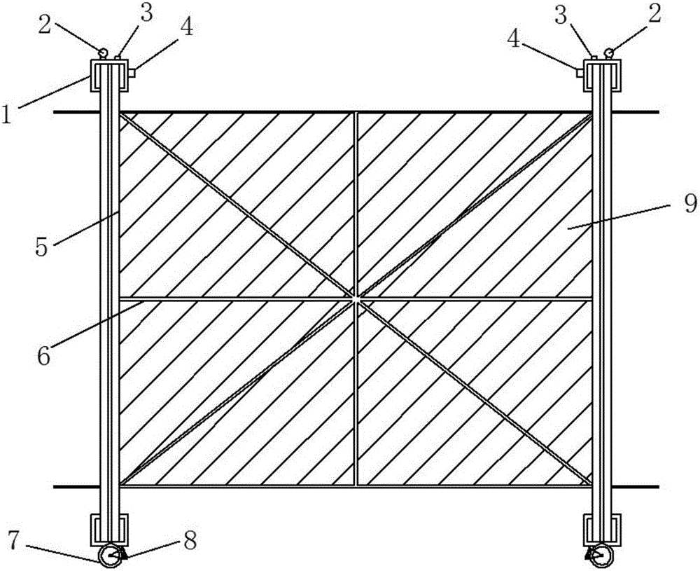 一種建筑用防護欄的制作方法附圖