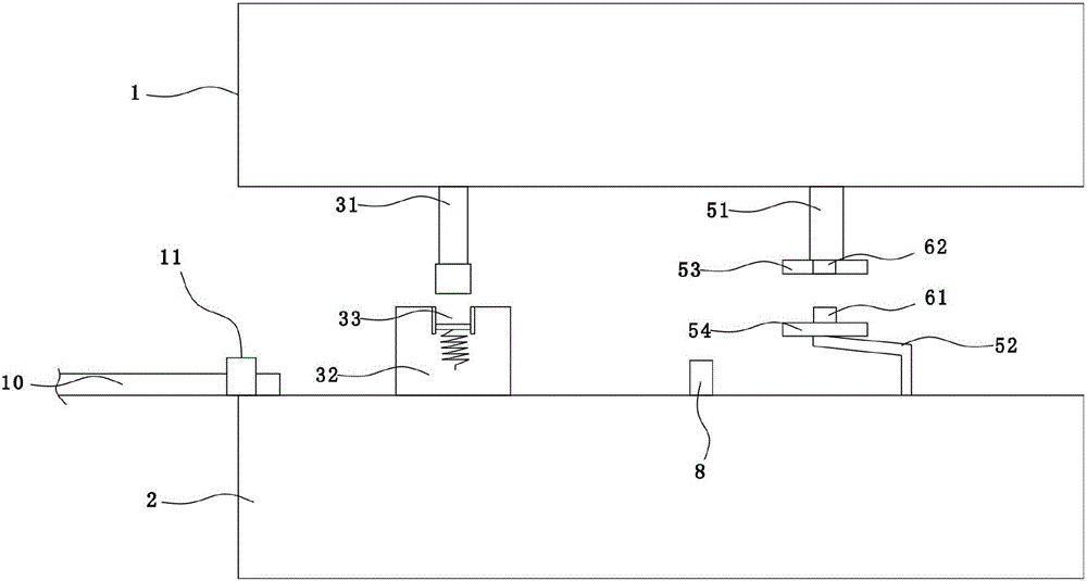 開關盒側沖孔模具的制作方法附圖