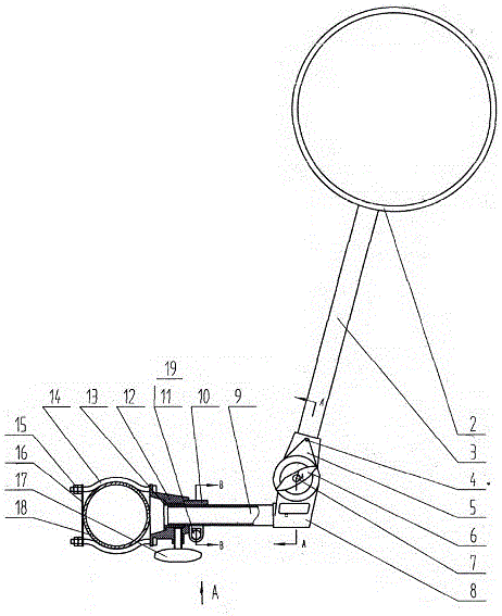 口腔綜合治療機(jī)用移動(dòng)痰盂屈伸裝置的制造方法附圖