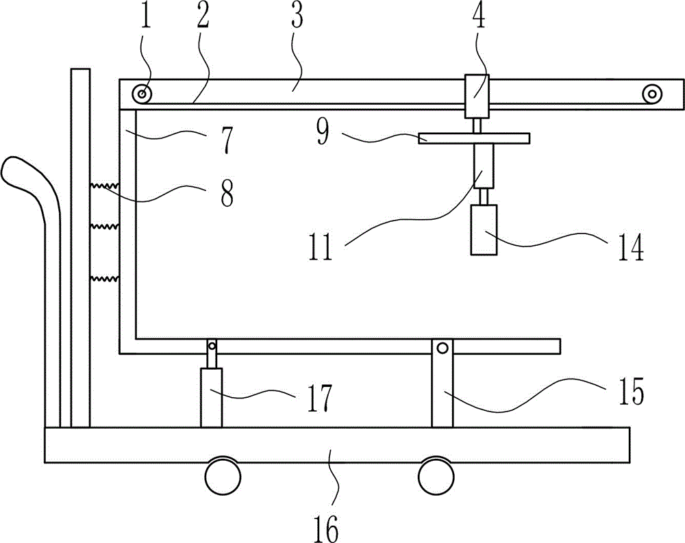 一種建筑用磚頭運(yùn)輸裝置的制造方法附圖