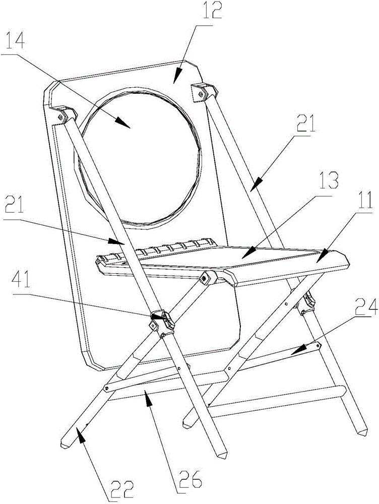 一種多用途折疊家具的制作方法附圖