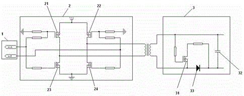 基于igbt整形的驅(qū)動(dòng)控制電路的制作方法附圖