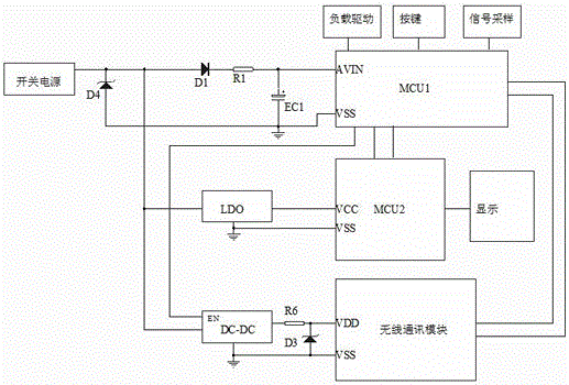 一種智能豆?jié){機(jī)用控制電路的制作方法附圖