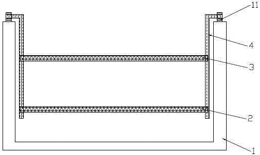 一種銅材冷卻槽的制作方法附圖