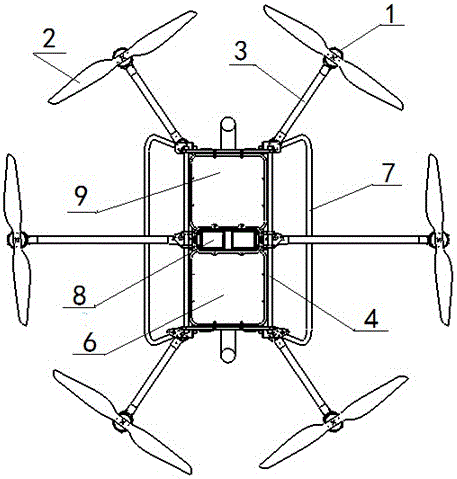 可重構(gòu)電動多旋翼無人飛行器的制造方法附圖