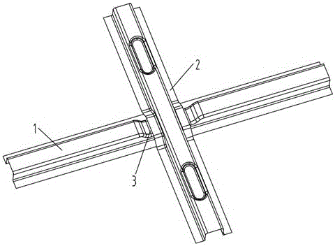 一種交叉焊接加強(qiáng)梁結(jié)構(gòu)的制作方法附圖
