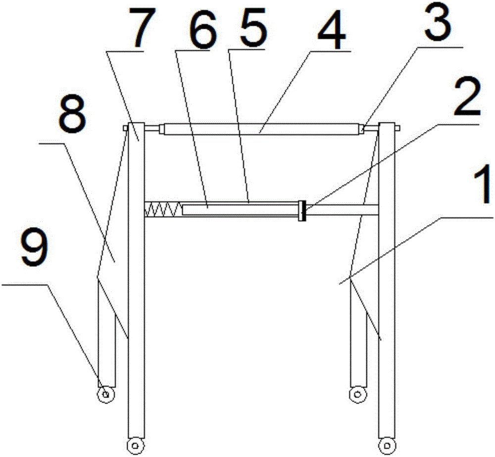 一種新型卷布機(jī)的制作方法附圖